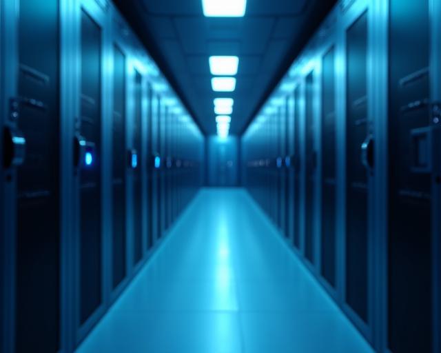 Secure data center aisle with biometric access